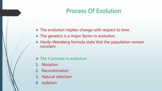 Genetics and evolution | PPTX