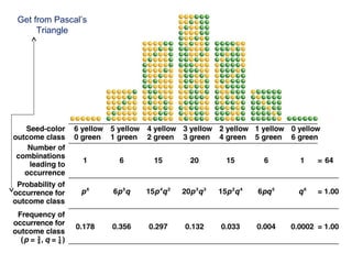 Get from Pascal’s
Triangle

 