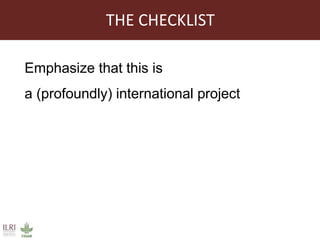Communications practices for livestock genetics for Africa