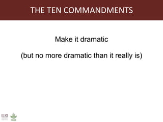 Communications practices for livestock genetics for Africa