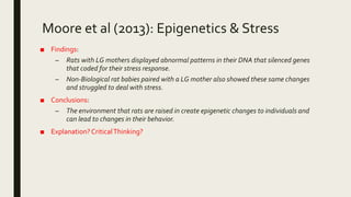 Genetics & Epigenetics | PPTX