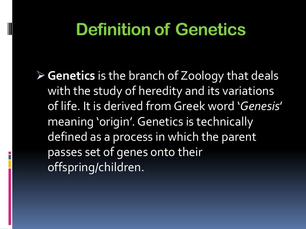 Genetics Assignment Help | Biology Genetics Homework Help