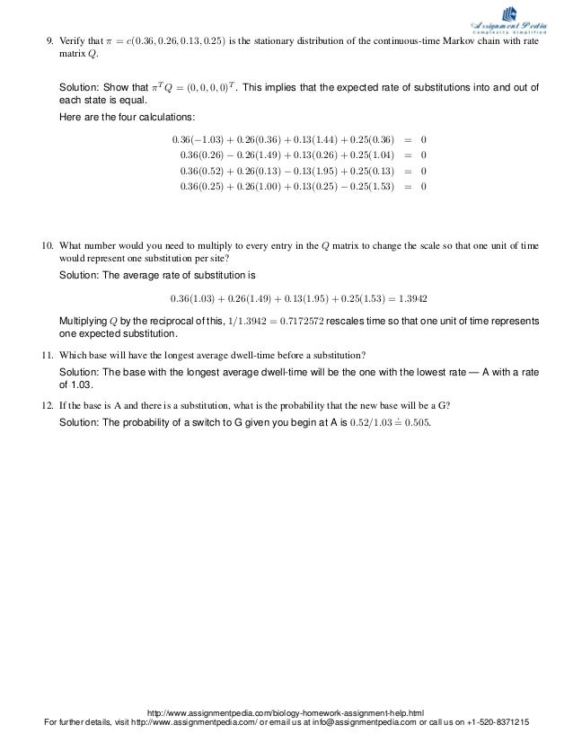 Biology Genetics Homework Help