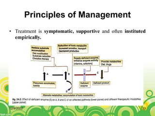 Principles of Management
• Treatment is symptomatic, supportive and often instituted
empirically.
12/9/2022 33
 