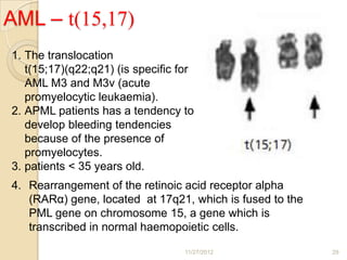 Genetics in haematology2012 | PPTX