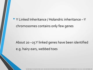 Genetics in Orthodontics | PPTX