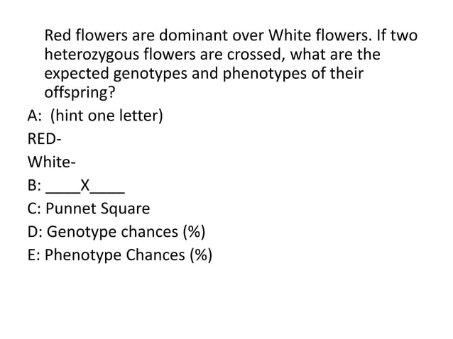 Genetics practice problems | PPTX | Parenting Babies and Toddlers ...