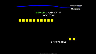 Mitochondrial
Membrane
MEDIUM CHAIN FATTY
ACYL CoA
ACETYL CoA
© Copyright 2022 VMP Genetics. All rights reserved
 