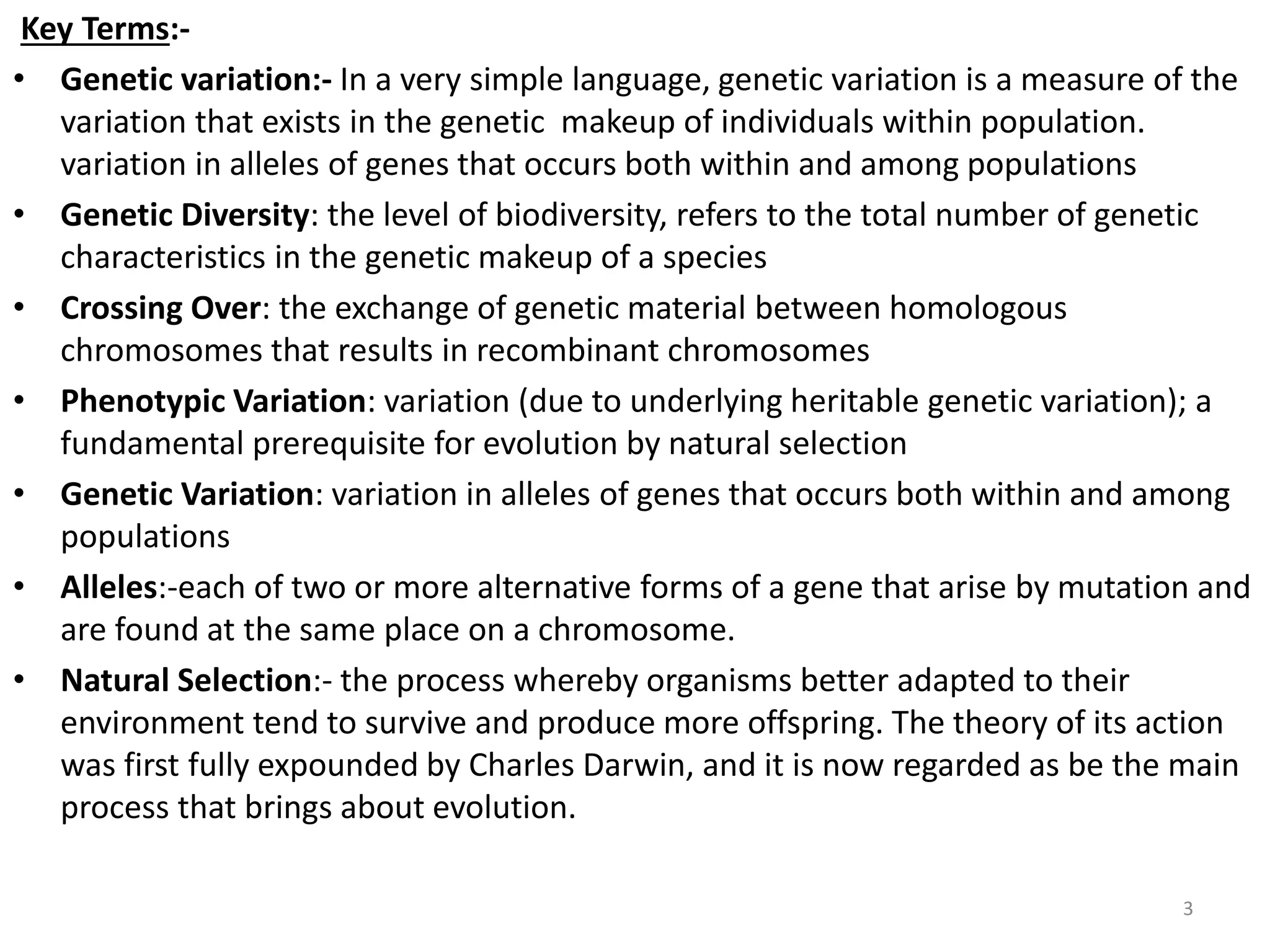 Genetic variation and its role in health and pharmacology | PPTX
