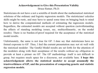 Bruce Ratner, Ph.D.   18
www.GenIQModel.com
 