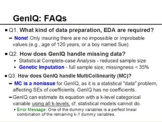 Bruce Ratner, Ph.D.   20
www.GenIQModel.com
 