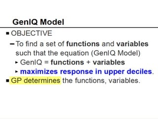 Bruce Ratner, Ph.D.   31
www.GenIQModel.com
 
