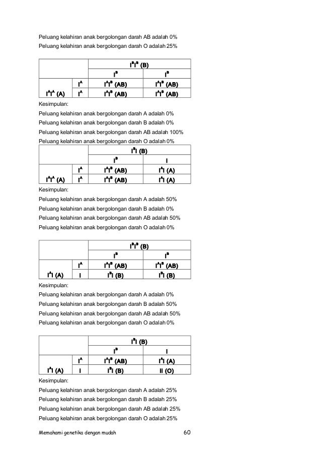 13+ Contoh Soal Peluang Genetika - Kumpulan Contoh Soal