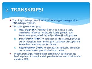 Genetika dan biologi molekuler mikroorganisme | PPTX