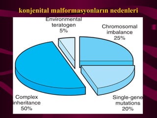 konjenital malformasyonlar?n nedenleri
 