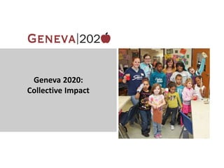 Geneva 2020:
Collective Impact
 