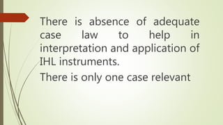 International Humanitarian Law Lecture 19 - 70 Years of Geneva ...