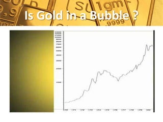 Is Gold in a Bubble ?
 