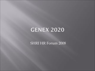 SHRI HR Forum 2008 
