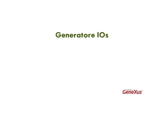 Generatore IOs
 