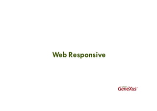 Web Responsive
 