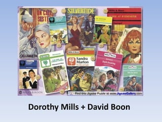 Dorothy Mills + David Boon
 