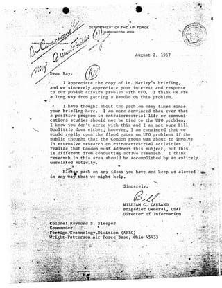 Gen garland briefing