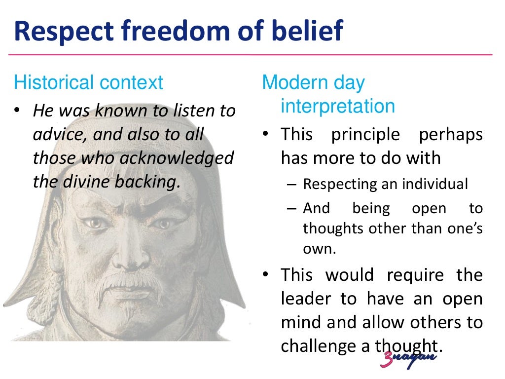 The Genghis Khan way his 10 Leadership principles