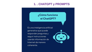ChatGPT e Inteligencia Artificial Generativa