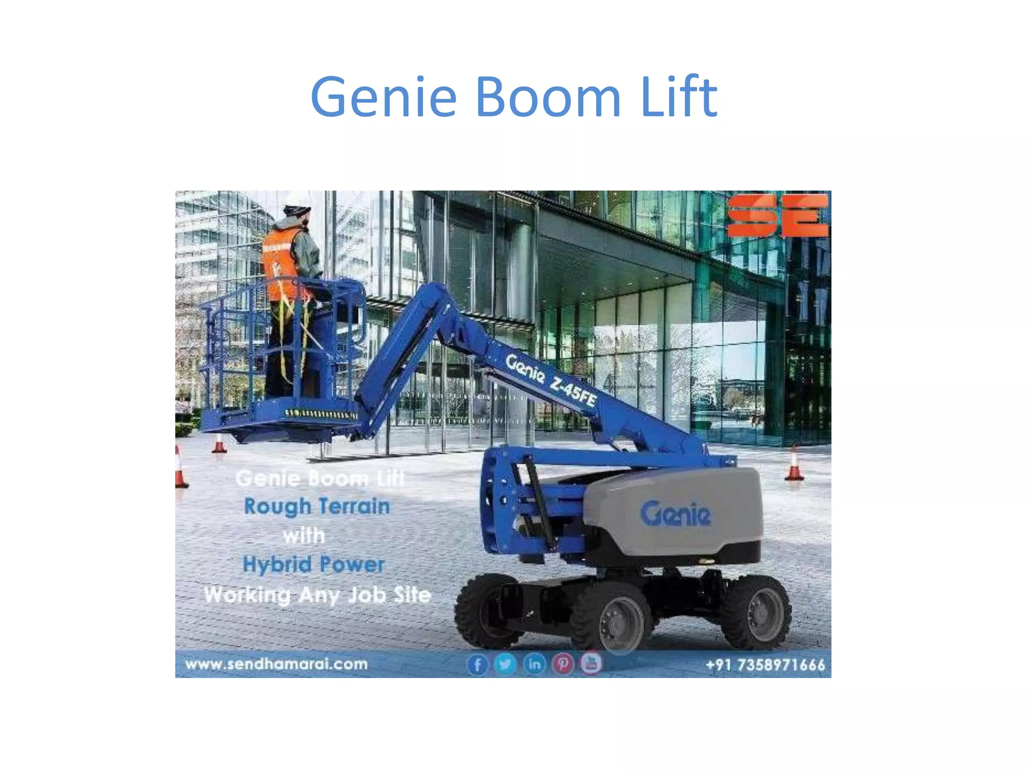 Genie Boom Lift | PPTX