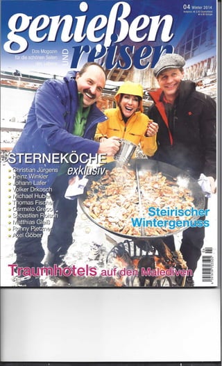 Genießen und Reisen Winter 2014 - DIN
