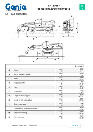 Genie GTH 6025R Telehandler Service Repair Manual.pdf