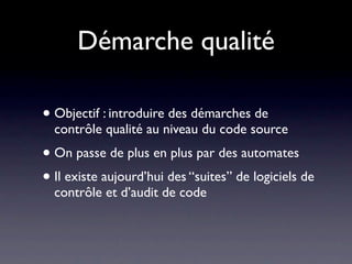 Exemple de versioning




• svn add list txt
• svn ci list.txt -m “ajout a la liste”
 