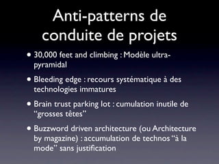 Tests de montée en charge
 