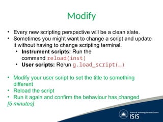 genie python and ibex. a manual for developers | PPTX