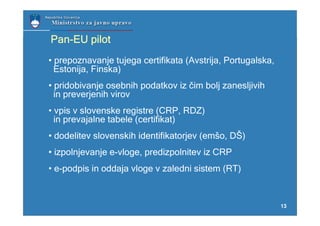 Tadej Gabrijel - Elektronska sprememba naslova