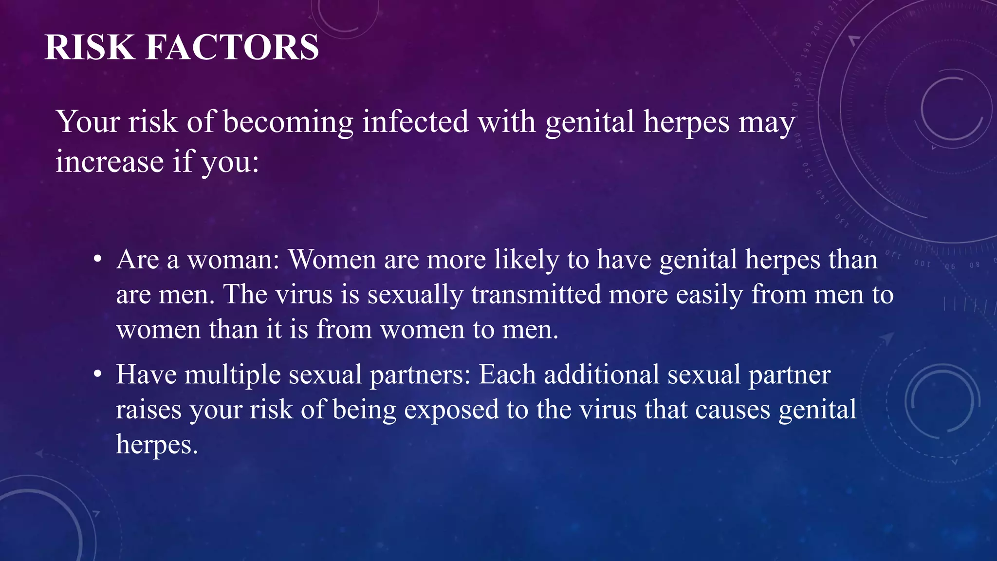Genital herpes Symptoms, Diagnosis, Treatment PPT