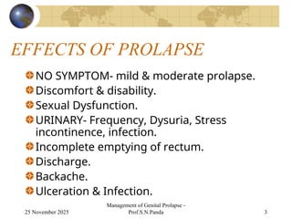 GenitalProlapse[1] IN OLD AGE FEMALE (2).ppt