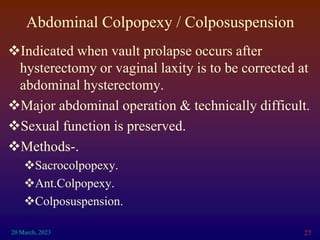 GenitalProlapse AUDIO.ppt