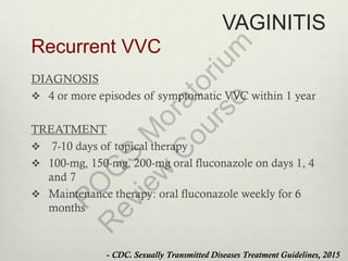 Recurrent Vvc Genital Tract Infections of upper and lower reproductive organ | PDF