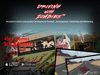 1.5 Million
Kids Games
Assisted in end to end product development Concept , Development, Publishing and Marketing
 