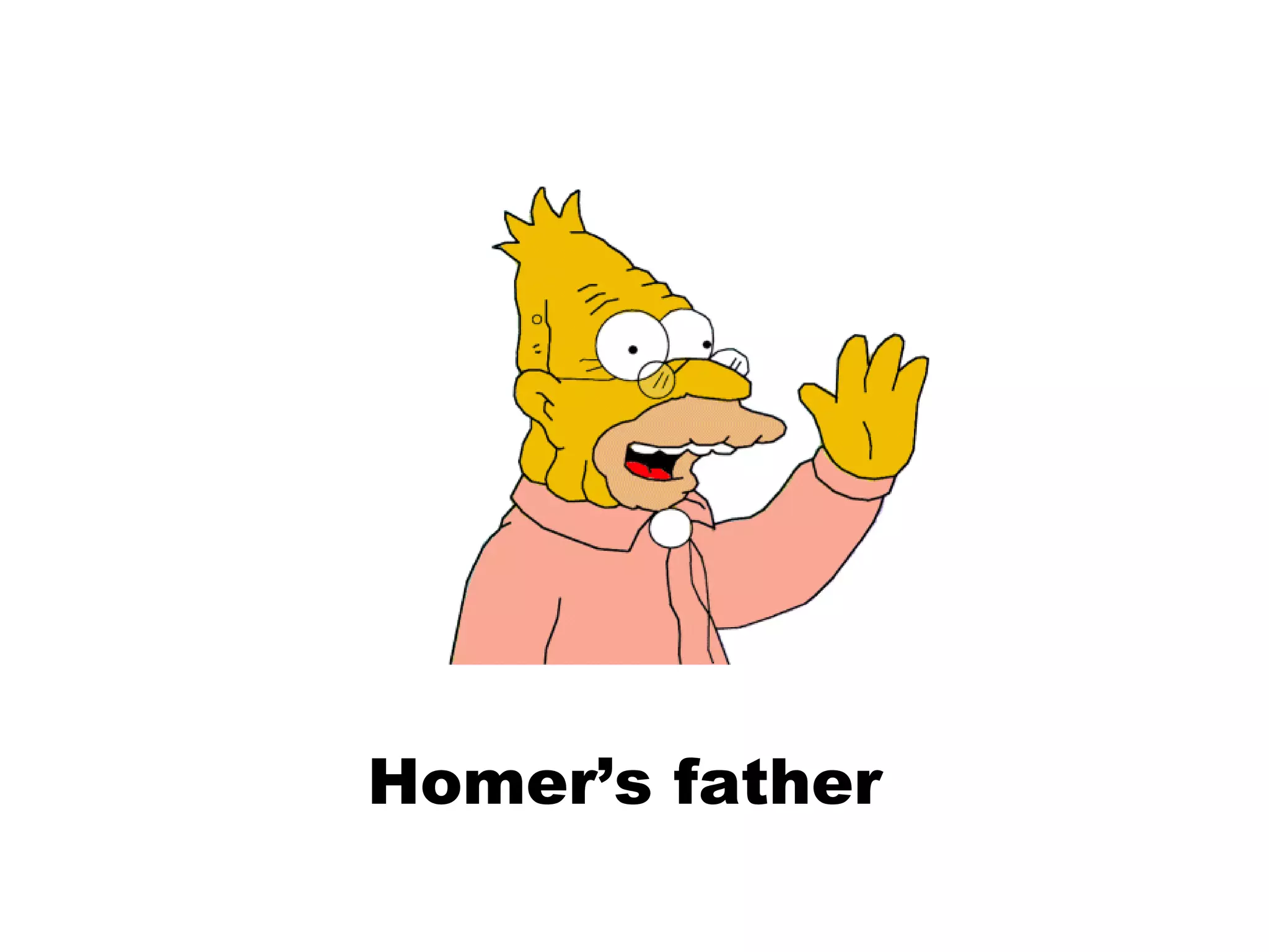 Homer’s father
