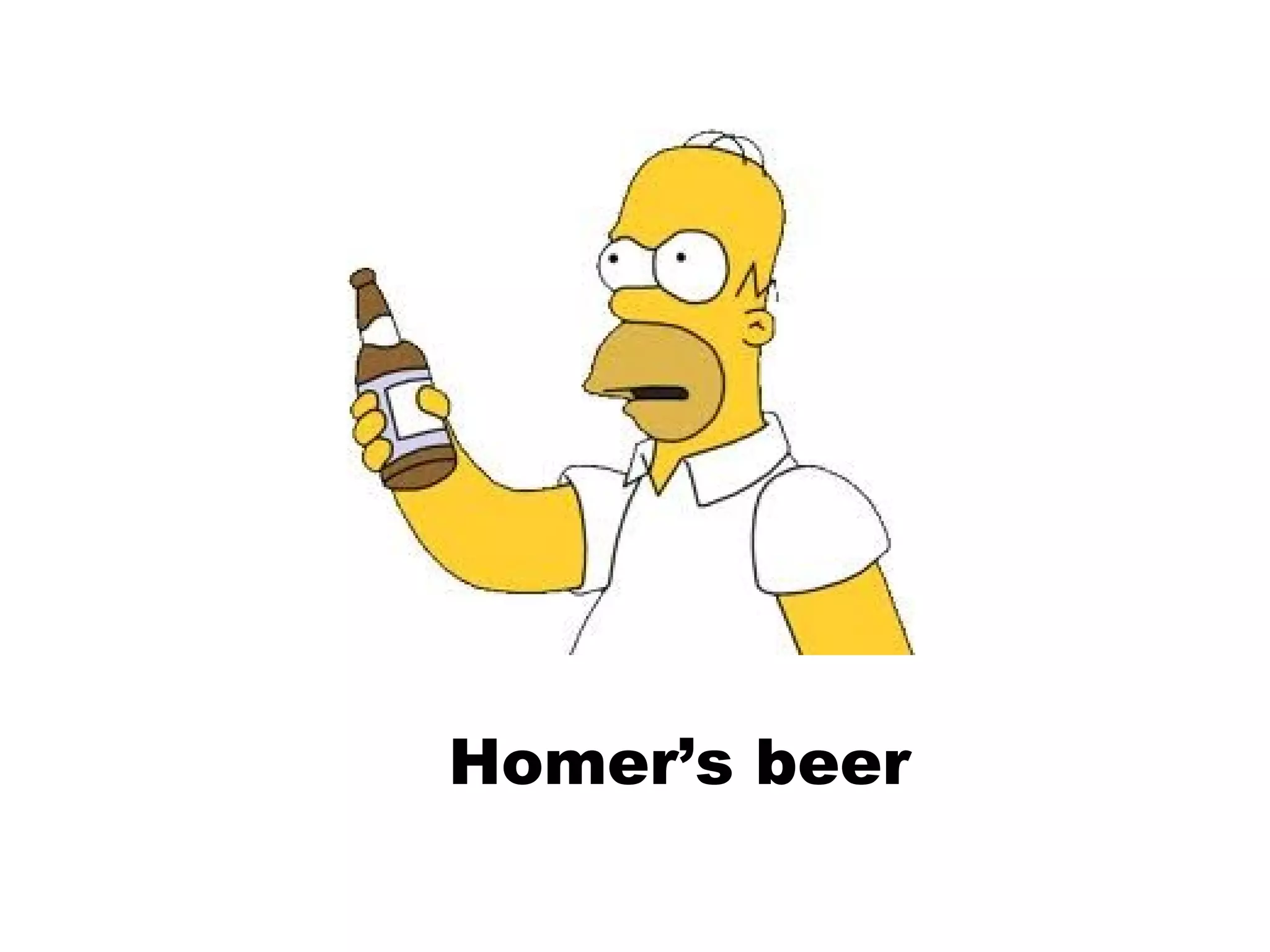 Homer’s beer