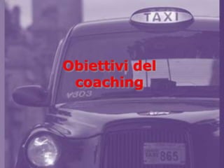 Obiettivi del
coaching
 