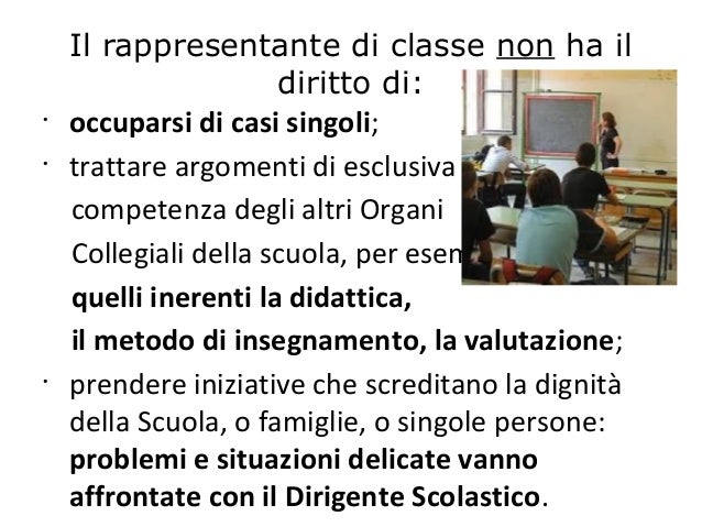 Diritti E Doveri Del Rappresentante Di Classe