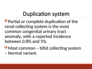 Embryology of the Genitourinary system with Radiological Correlation | PPT