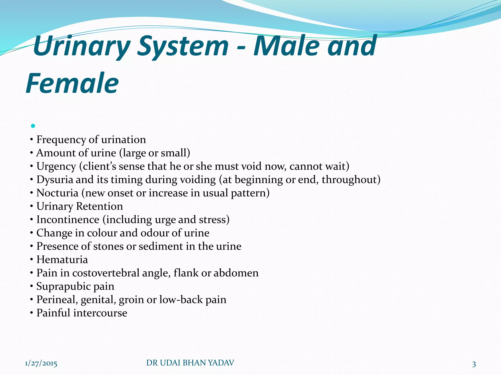 Genitourinary system | PPTX