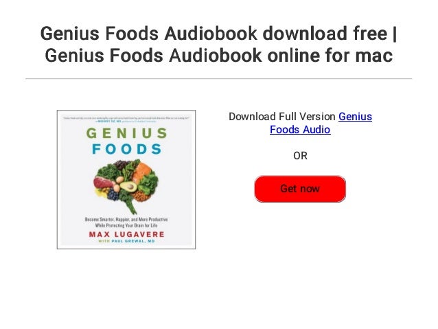 genius foods pdf download