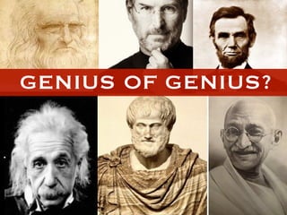 GENIUS OF GENIUS?
 
