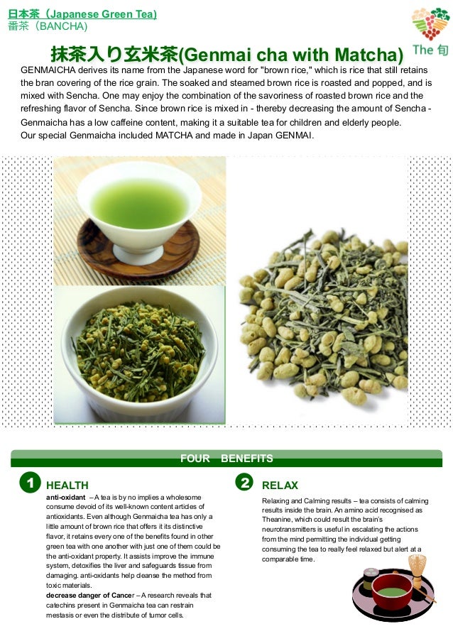 Genmaicha Brown Rice Tea History And Benefits Matcha Tea Com